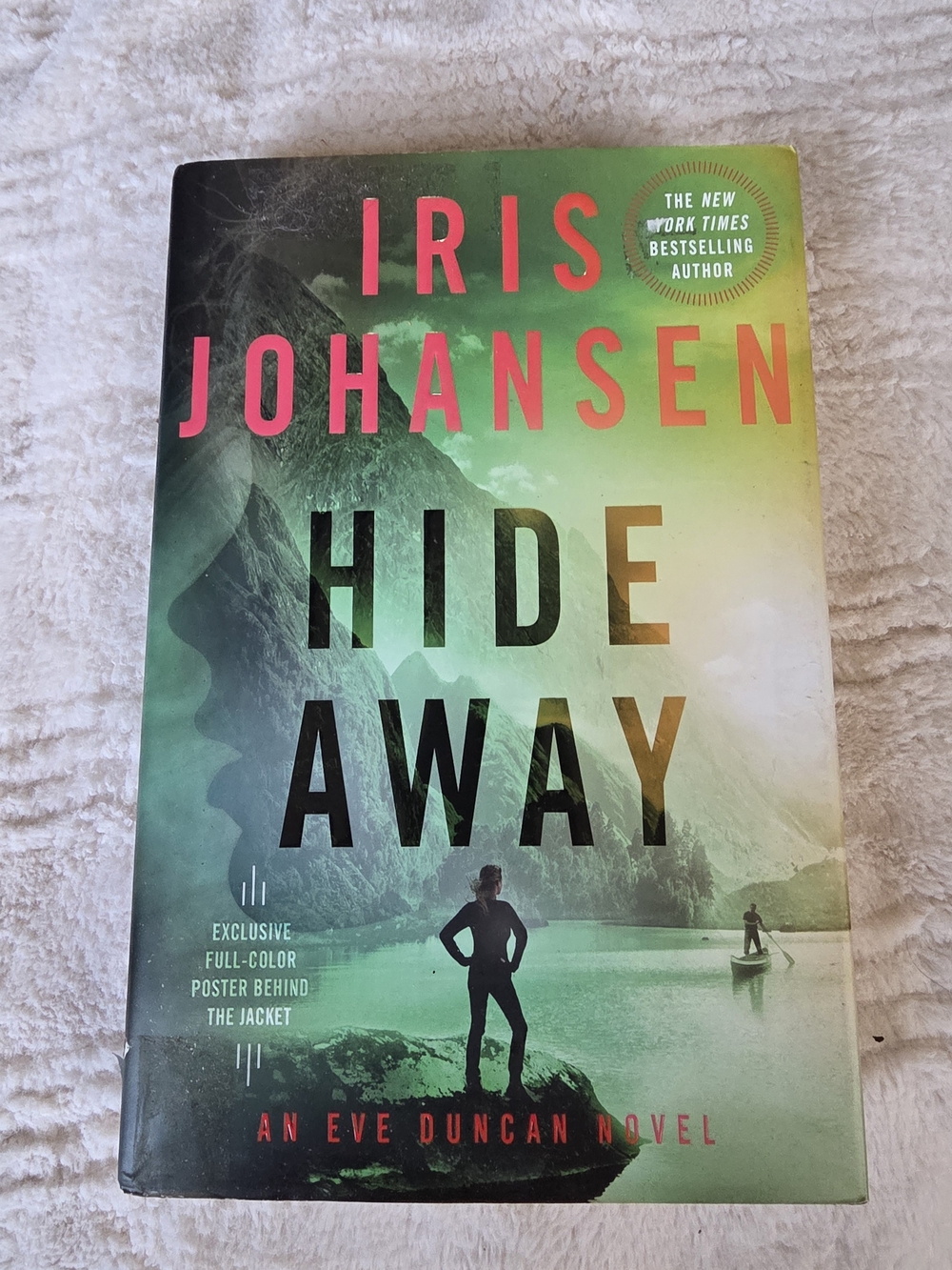 "Hide Away" Hardcover Novel - Green Gradient Cover